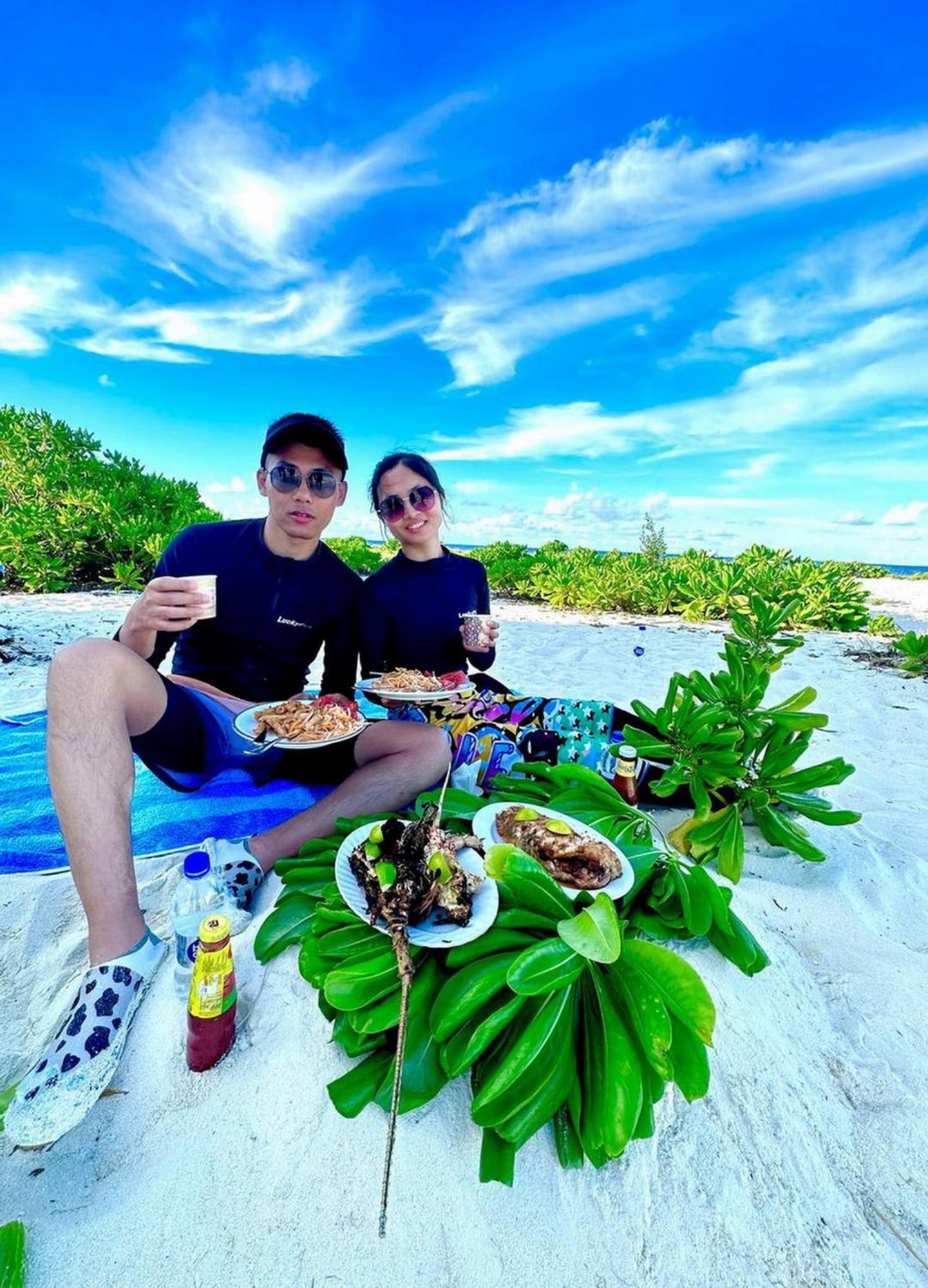 Wind Breeze Sunset View Inn Guraidhoo  Buitenkant foto